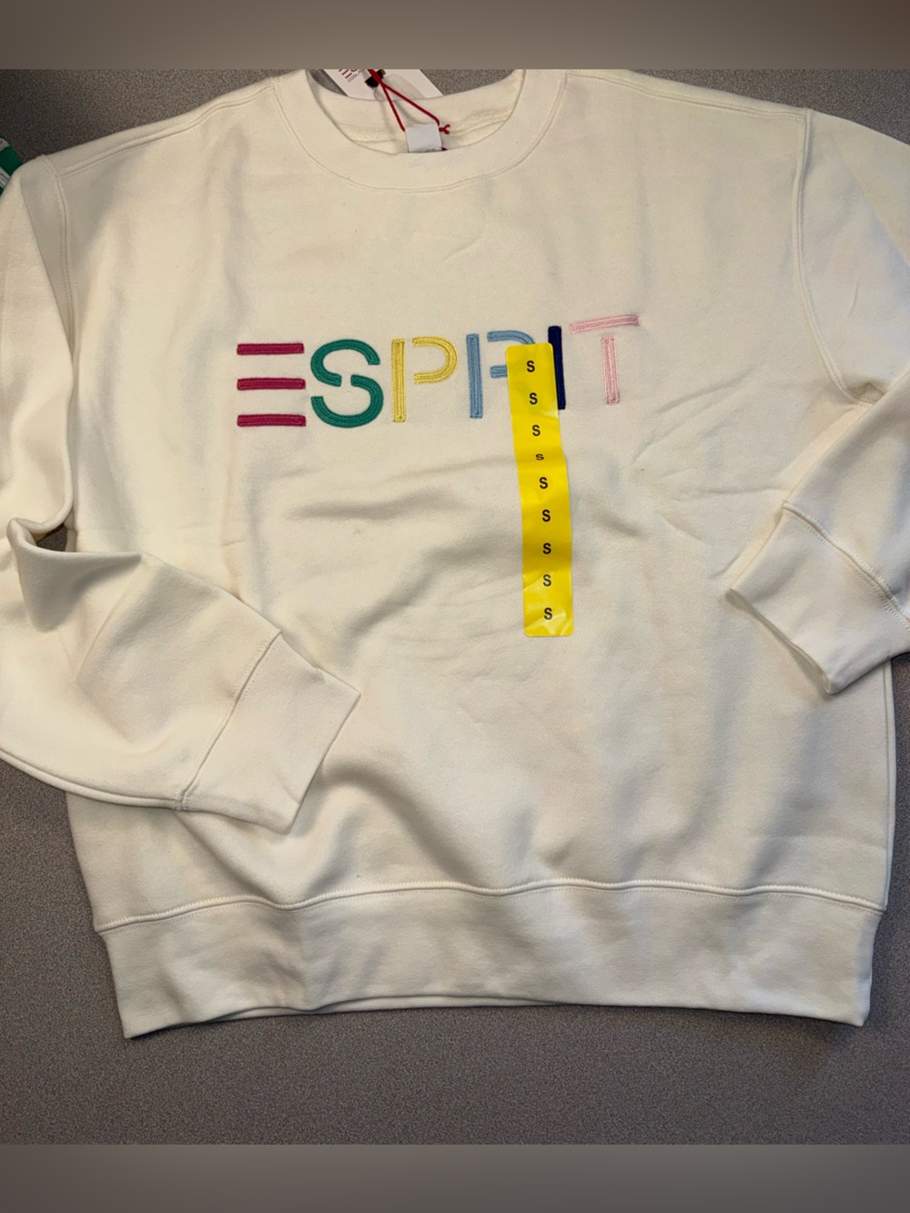 Set Of 3 Esprit Sweatshirts Fleece Viral Retro 80’s Size Small - Picture 4 of 10
